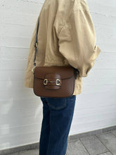 EMILY Genuine Leather - Crossbody: Brown