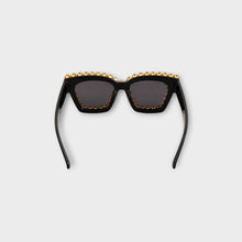 EMBELLISHED CAT EYE SUNGLASSES