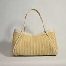MILA raffia bag: Beige
