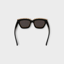 EMBELLISHED CAT EYE SUNGLASSES