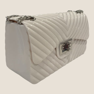 Classic Mini Flap Jelly Crossbody Bag.