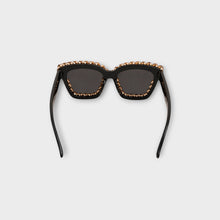 EMBELLISHED CAT EYE SUNGLASSES