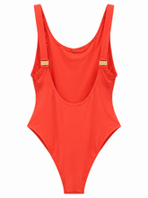 "The Lilly" One Piece in Vivid Orange