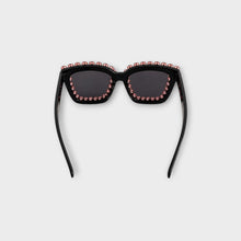 EMBELLISHED CAT EYE SUNGLASSES