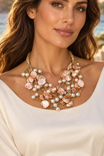 Chunky Shell & Pearl Necklace