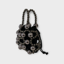 STUDDED MINI BUCKET BAG