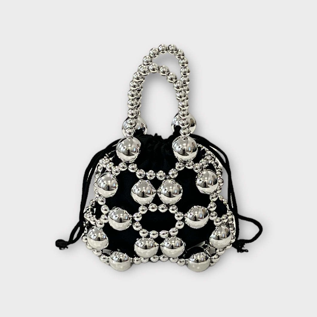 STUDDED MINI  BUCKET BAG