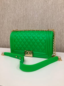 Jelly Crossbody Bag in "Vibe Green"