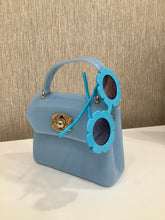 Mini Jelly Handbag in "Sky Blue"