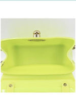 Mini Jelly Handbag in "Bitter Lime"