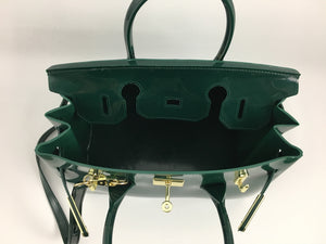 Jelly Handbag in "Hunter Green"