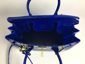 Jelly Handbag "Royal Blue"