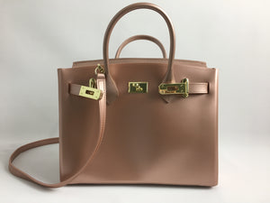 Jelly Handbag in "Rose Gold"