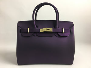 Jelly Handbag in "Plum Purple"