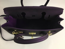 Jelly Handbag in "Plum Purple"