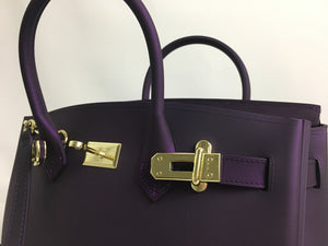 Jelly Handbag in "Plum Purple"