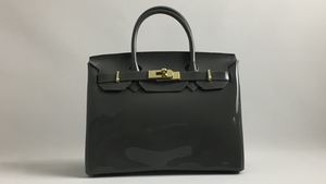 Jelly Handbag in "Dark Gray"