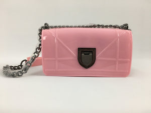 Jelly Crossbody Bag in "Blush Pink"