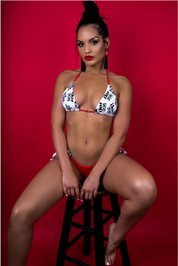 "ILOV305" Bikini in Red