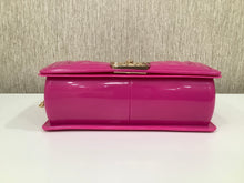 Jelly Crossbody Bag In “Fuchsia”