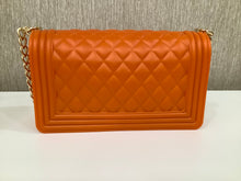 Jelly Crossbody Bag In “Orange”