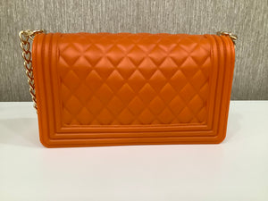 Jelly Crossbody Bag In “Orange”