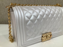 Jelly Crossbody Bag In “White”