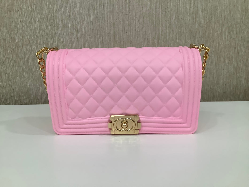 Jelly Crossbody Bag In “Pink”