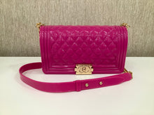 Jelly Crossbody Bag In “Fuchsia”