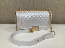 Jelly Crossbody Bag In “White”