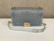 Jelly Crossbody Bag in "Clear"