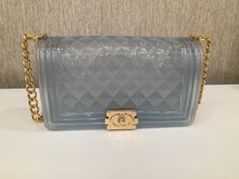 Jelly Crossbody Bag in "Clear"